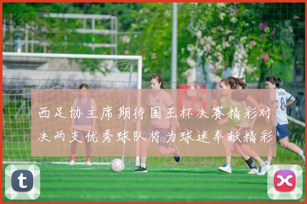 西足协主席期待国王杯决赛精彩对决两支优秀球队将为球迷奉献精彩比赛